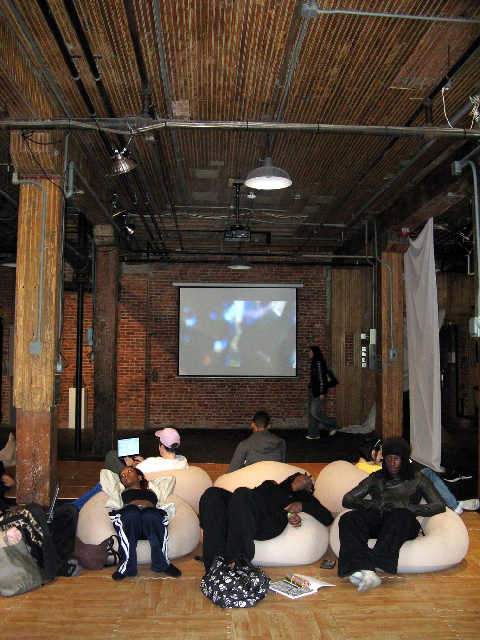 Electronic music performance within the First Flush environment